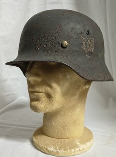 Elmetto tedesco M40 Guscio relic WW2 Wehrmacht