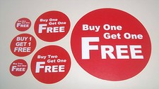 Compre Uno y Obtenga Gratis/Comprar Dos Libre - Pegatinas/Rótulos/Precio Punto