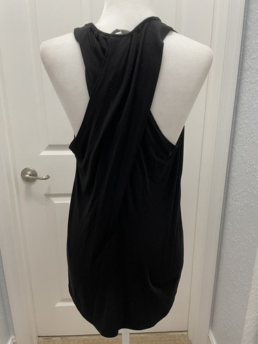 Athleta Women’s SOFT Cross Back Tank Top Punk Size Small EUC - Picture 3 of 3