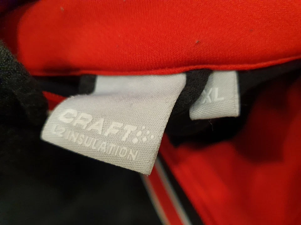 CRAFT Cycling Running Ski Jacket Gore Windstopper Size XL zr409 - Image 3 of 4