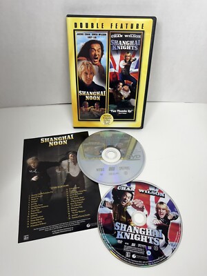 Shanghai Noon/Shanghai Knights (DVD, 2008) TESTED WORKING