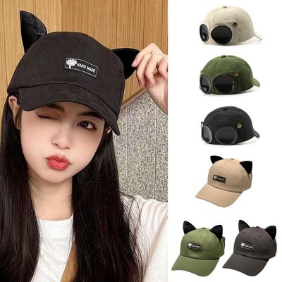 Glasses Goggles Baseball Cap Harajuku Hip Hop Sunglasses Peaked Hat S9U9 D8T8