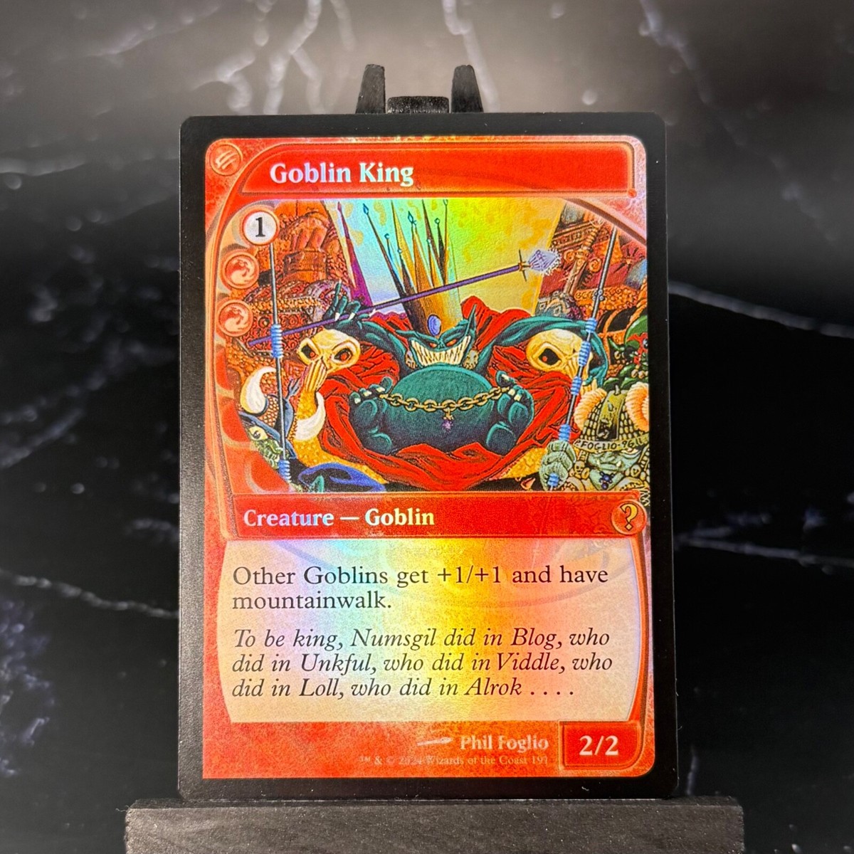 Goblin マークの幻想の旅　シャドー サスペリア2 ゾンビ ローラー MTG Goblin King🔥 Future Sight FOIL 🔥 Mystery Booster 2 (MB2