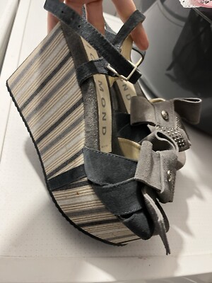Premium John Richmond echtes Leder Sandalen 36 weltweit Versand