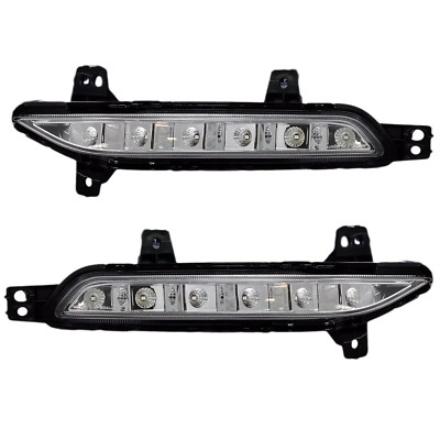 Stoßstange DRL LIGHT für Mahindra Scorpio Classic (PAAR) 2022-JETZT (weiße LED)