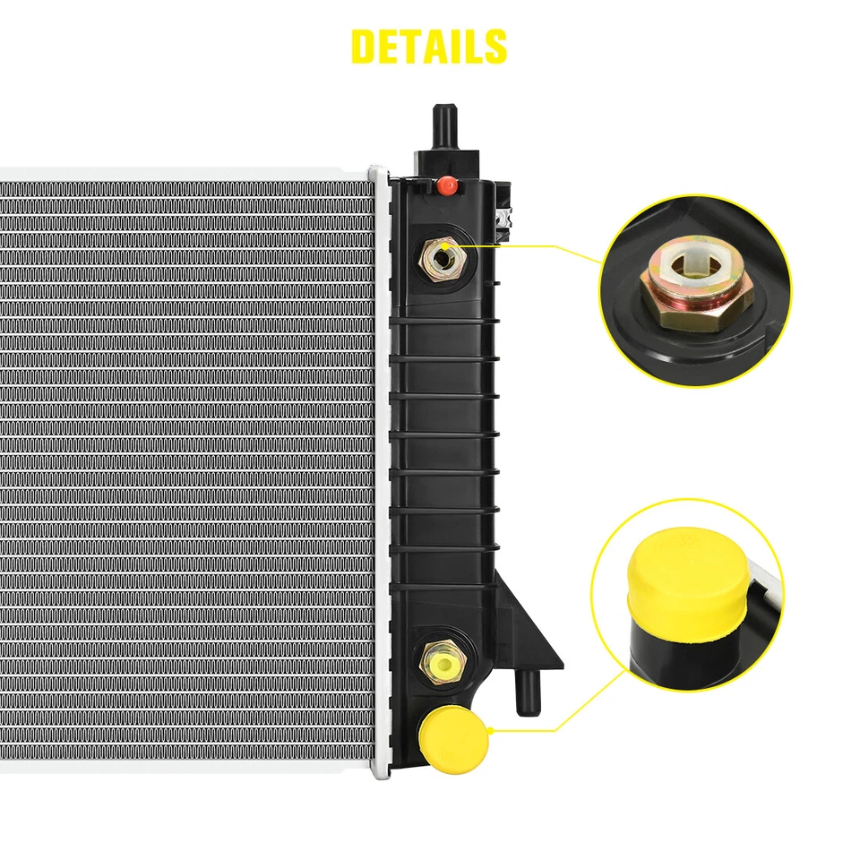 Алюминиевый радиатор для 1996-2003 2004 2005 2006 2007 Ford Taurus Mercury Sable - Изображение 4 из 4
