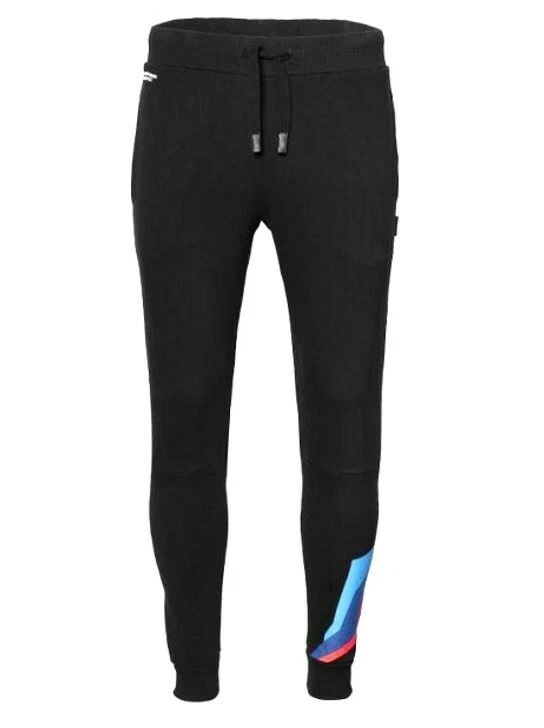 Original BMW Hose Motorsport Herren Schwarz Größe XL Jogginghose 