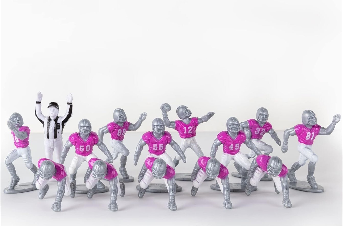 Lot De Figurines Kaskey Kids Football – Alabama Crimson Tide, 26 Joueurs + Arbitre