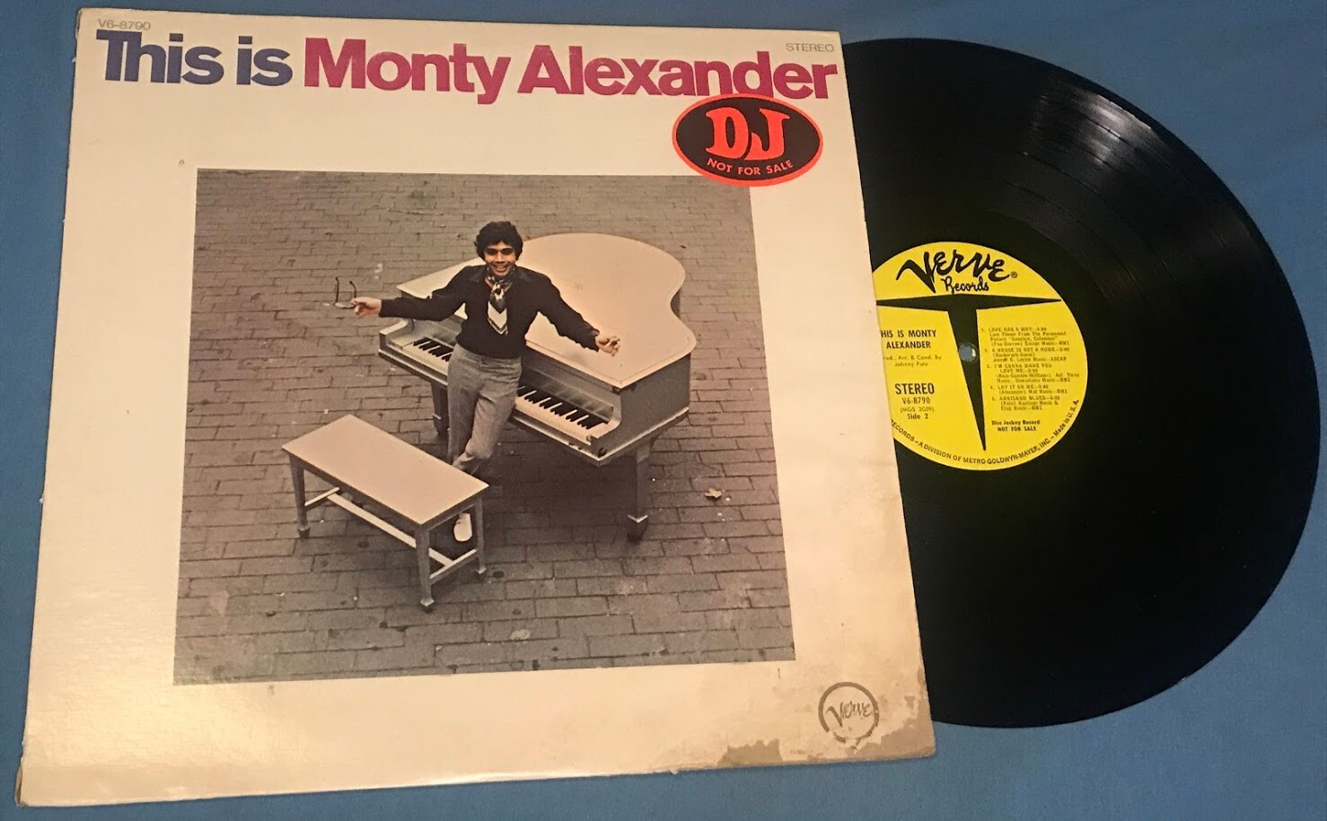 MONTY ALEXANDER / Yard Movement LP レコード