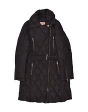Marlboro Classics Womens Padded Coat Eu 38 Medium Black Polyester Up05