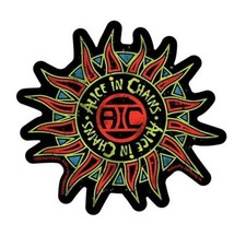 Alice In Chains Sun Logo Die Cut Sticker Decal Rock