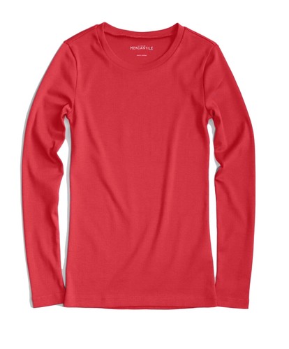 Long Sleeve Cotton Tee | eBay
