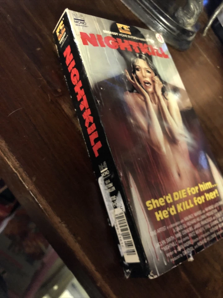 Nightkill - VHS 1987 Jaclyn Smith, Mike Connors Vintage Cult Horror - Image 3 of 4