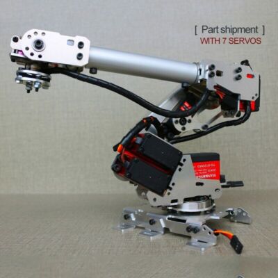 6-Axis Mechanical Robotic Arm Industrial Manipulator DOF Robot Arm Frame   Kit #