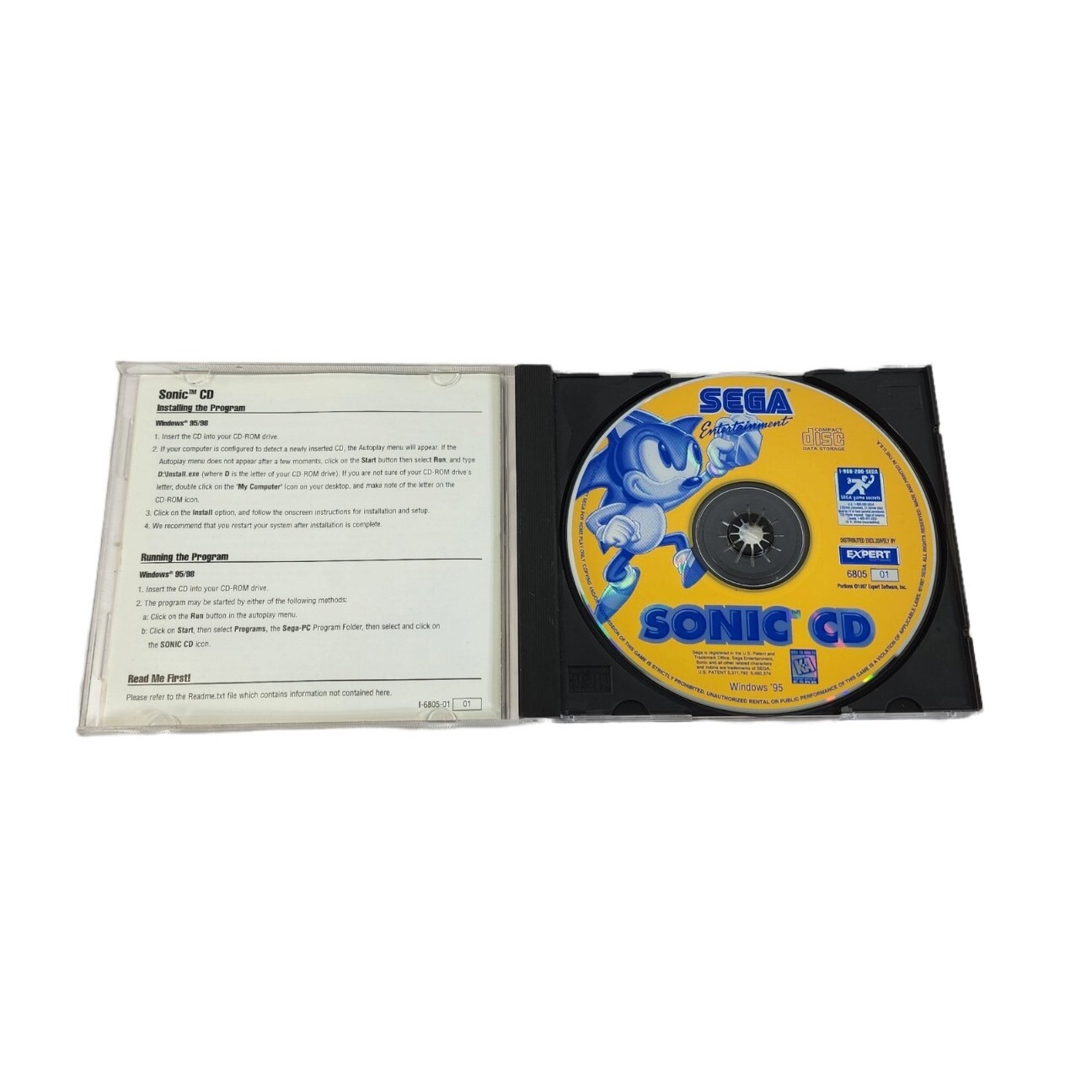 Sonic CD (Sega PC Collection, 2000) PC CD Rom Game Complete Tested Works |  eBay