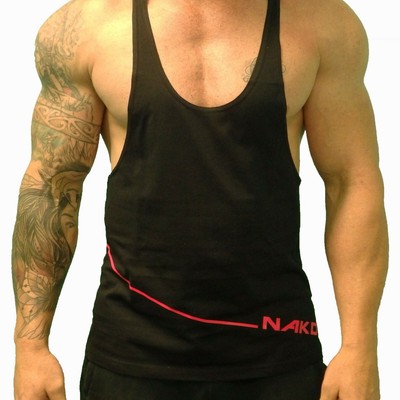 low cut racerback tank