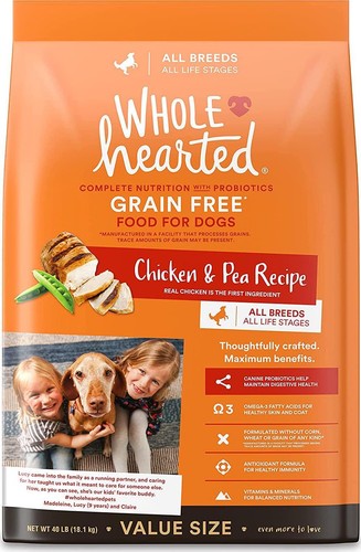 wholehearted dog food salmon