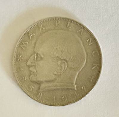 1858-1947 , 2 Deutsche Mark - Germany - Max Planck - Deutschland