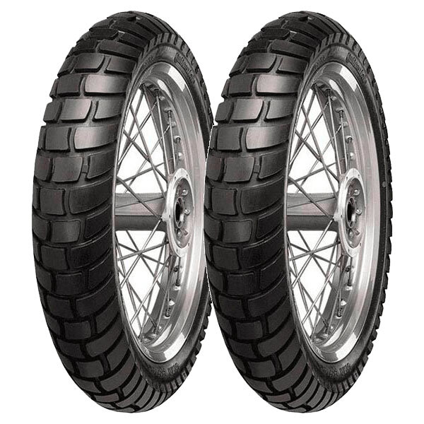 TYRE PAIR CONTINENTAL 2.75-21 45S + 120/90-17 64S ESCAPE ENDURO