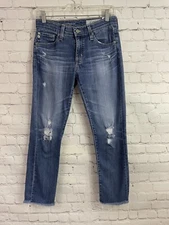 ADRIANO GOLDSCHMIED Jeans 24R (28x26) Ex Boyfriend Slouchy Slim Distressed AG