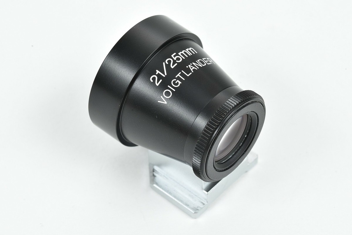 voightlanber ファインダー25mm T-835 Voigtlander 21/25mm View Finder M Black From Japan [Excellent] 88