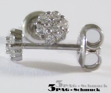 Ohrstecker 925 Sterling Silber Rhodiniert * kubischer Zirkonia * Ohrringe