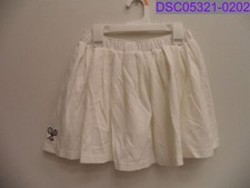 Girl's Size Large Brooks Brothers Fleece Tennis Skirt White 13" Length