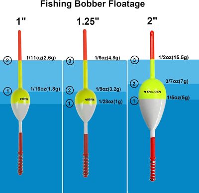 Fishing Floats Bobbers Slide Floats Balsa Fishing Bobber Slip Bobbers for Crappi