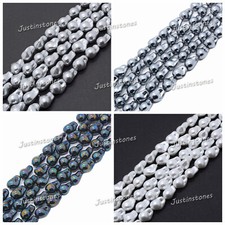 Natural Gemstone Freeform Chips Spacer Loose Beads Jewelry Making 16 inch