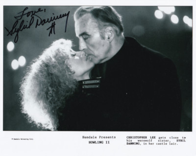 SYBIL DANNING signed Autogramm 20x25cm HOWLING II in Person autograph COA