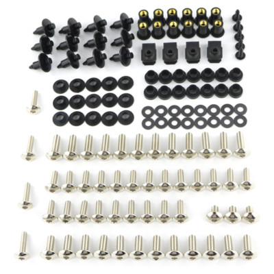Complete Fairing Bolt Kit For Honda CBR600 F4/I, CBR1100XX, CBR1000RR - Over 100 Pcs