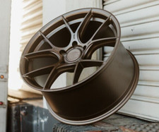 18x8.518x9.5 35 5x120 Aodhan Ah11 Staggered Wheels Bronze For Bmw 325 330 328