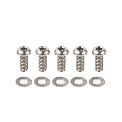 NICECNC 5pcs Titanium Alloy Derby Cover Screws Compatible with Harley CVO Roa...