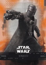 2019 Topps Star Wars Rise Skywalker Series 1 Cardo Orange /99 Card