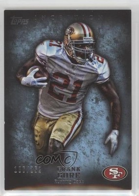 2012 Topps Inception Blue 106/252 Frank Gore #71 0b3