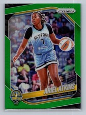 2025 Panini Prizm WNBA #13 Ariel Atkins Green Prizms