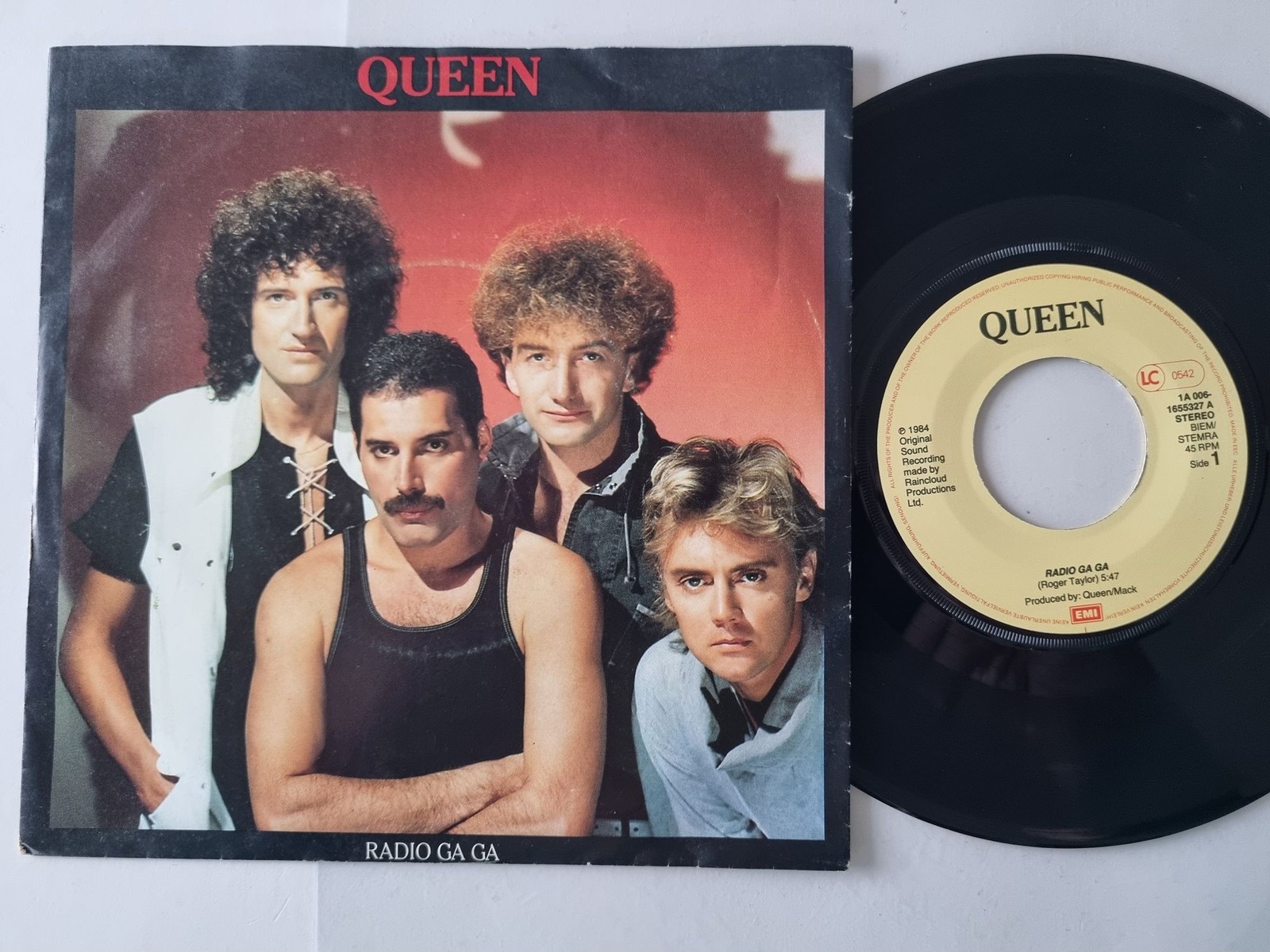Queen - Radio Ga Ga 7'' Vinyl Europe
