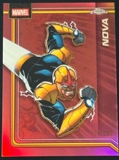 2026 Topps Chrome Marvel Nova Richard Rider #89 Pink Refractor /250 Nova Corps