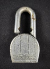 Vintage Master Lock Company No. 220 Case Hard Padlock - Made in USA