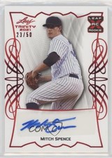 2021 Leaf Trinity Red 23/50 Mitch Spence #BA-MS1 Auto v1x