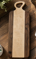 Handmade Large Rectangular Wood Serving Board...