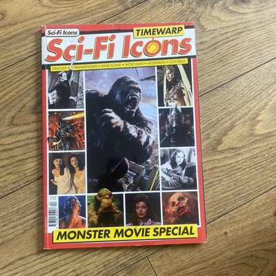 Sci-fi now Icons Time warp Issue 4 Monster Movie Special Magazine 