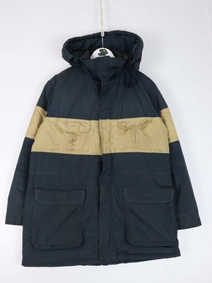 Vintage Sears Jacket Mens 40 Medium Blue Parka Coat