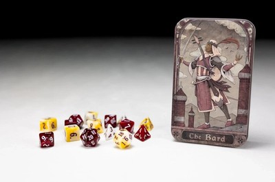 Beadle & Grimm's - Charakter Klasse Würfel Set in Dose - Der Barde