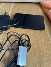 Sony PlayStation 2 PS2 Slim Schwarz, Inkl. Memory Card Controller, NeedforSpeed 