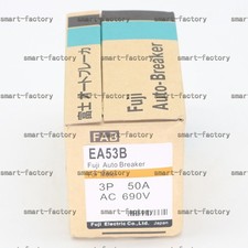 New FUJI EA53B 3P 50A In Box circuit breaker
