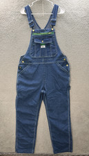 Liberty Bib Overalls Womens Blue Denim Carpenter Workwear Chore Barn Grunge Y2K