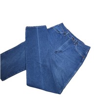 Vintage Wrangler 936DEM Cowboy Cut Denim Jeans USA Made Fit 30x32, Tag 33x34