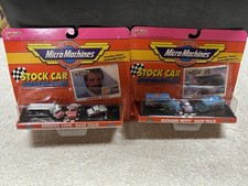 MICRO MACHINES STOCK CAR SUPERSTARS RICHARD PETTY  DERRIKE COPE PRACE TEAM SETS