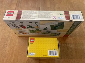Lego Lot NEW Sealed Sets 21301 40153 Birds Birthday